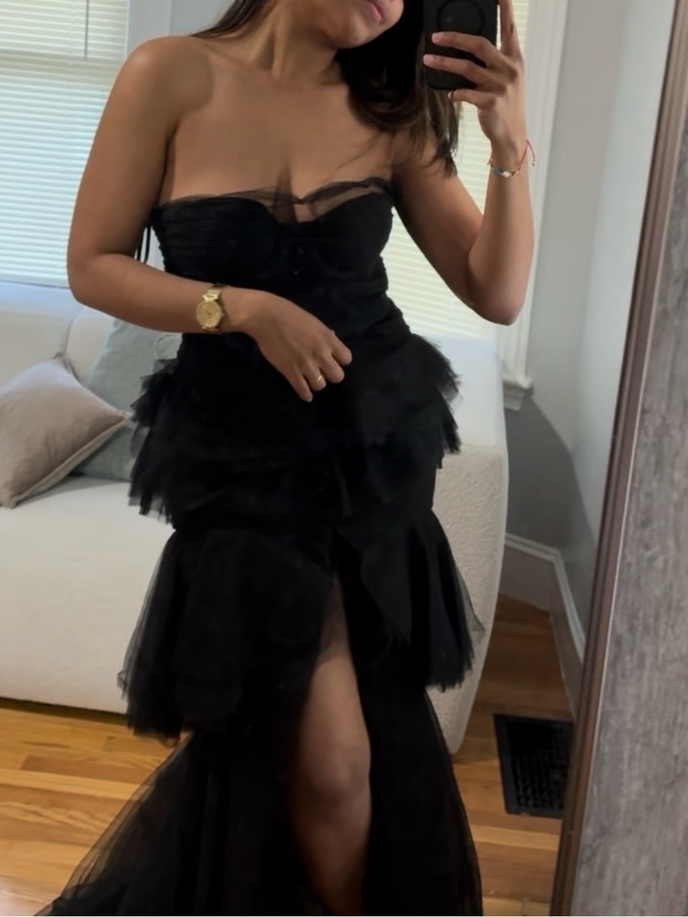 REVOLVE Alai Gown Black Dress Michael Costello